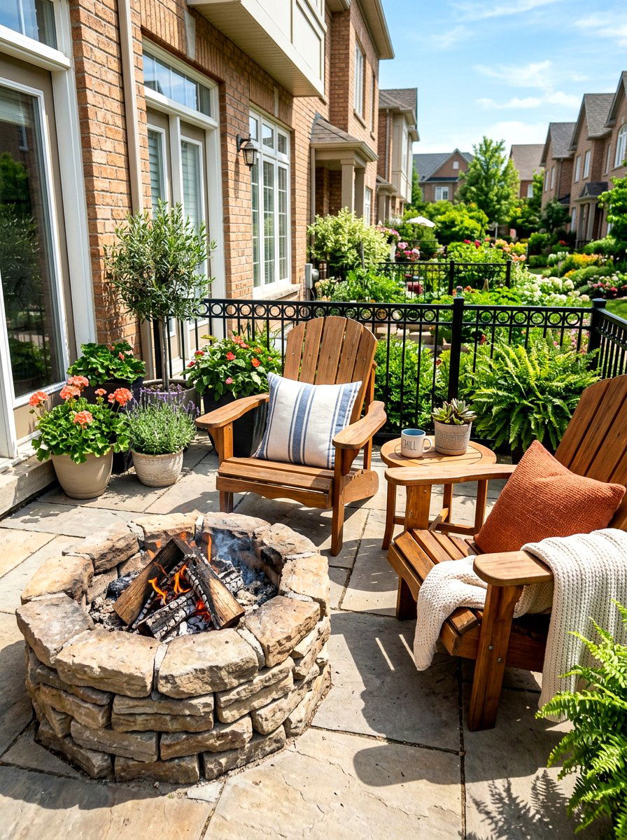 Small Stone Fire Pit - 30 stone fire pit ideas