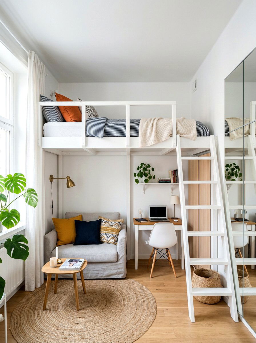 Small Studio Bedroom - 30 viral bedroom decor ideas