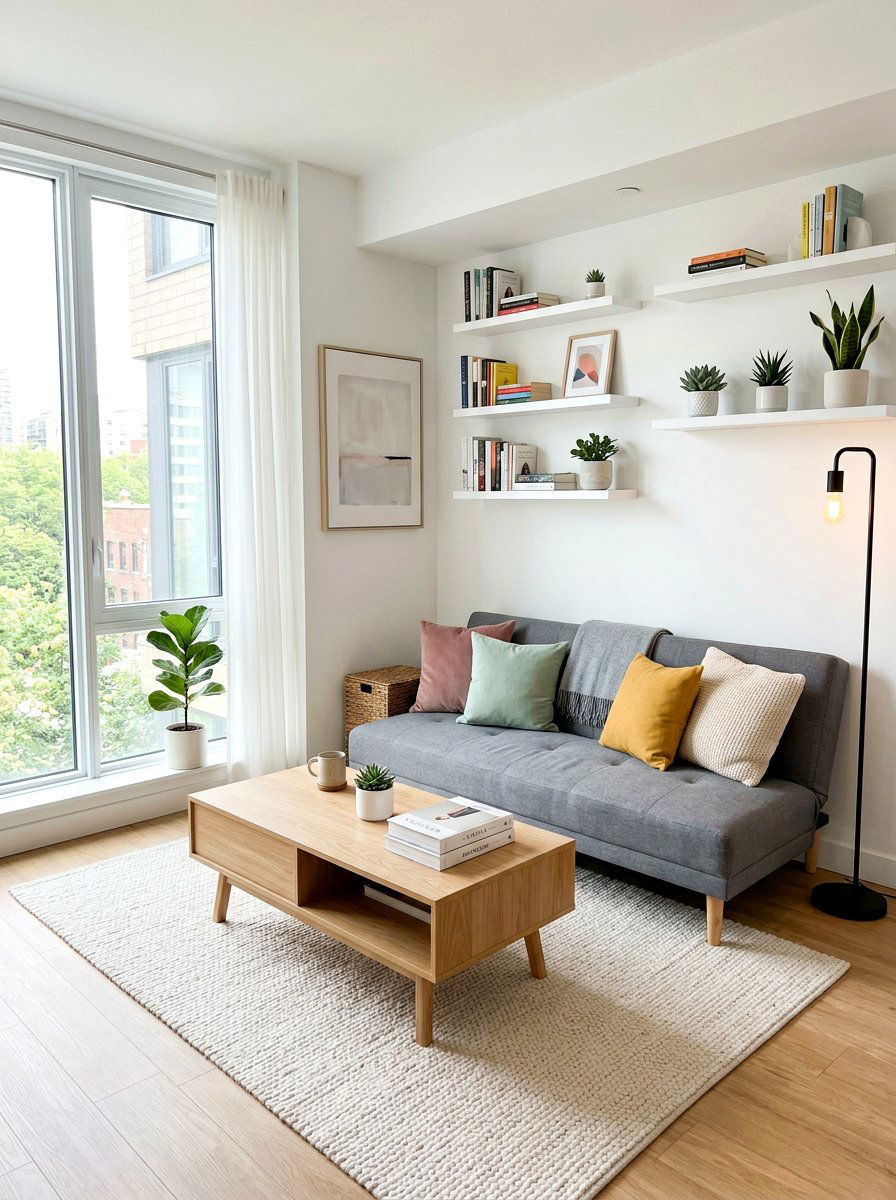 Small Studio Living Room - 30 college apartment ideas