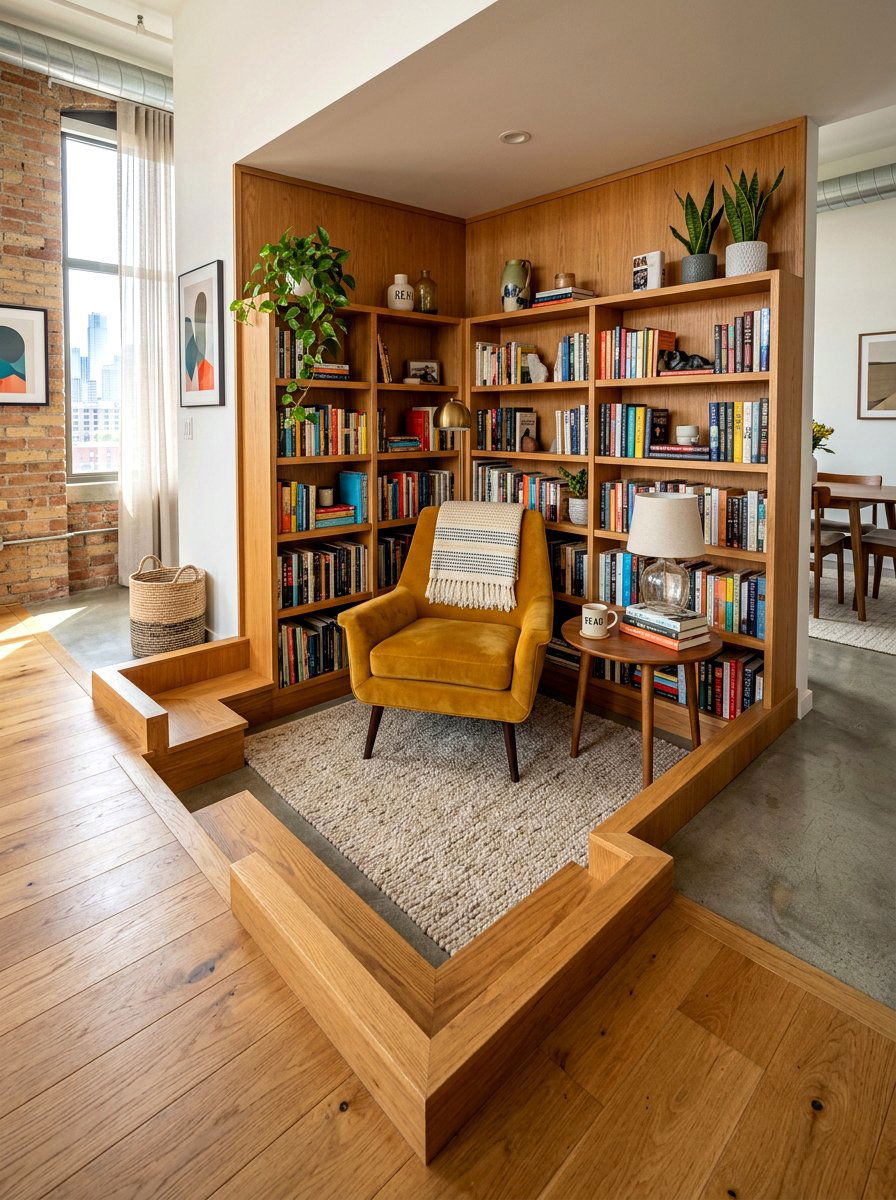 Small Sunken Seating Area - 30 sunken living room ideas