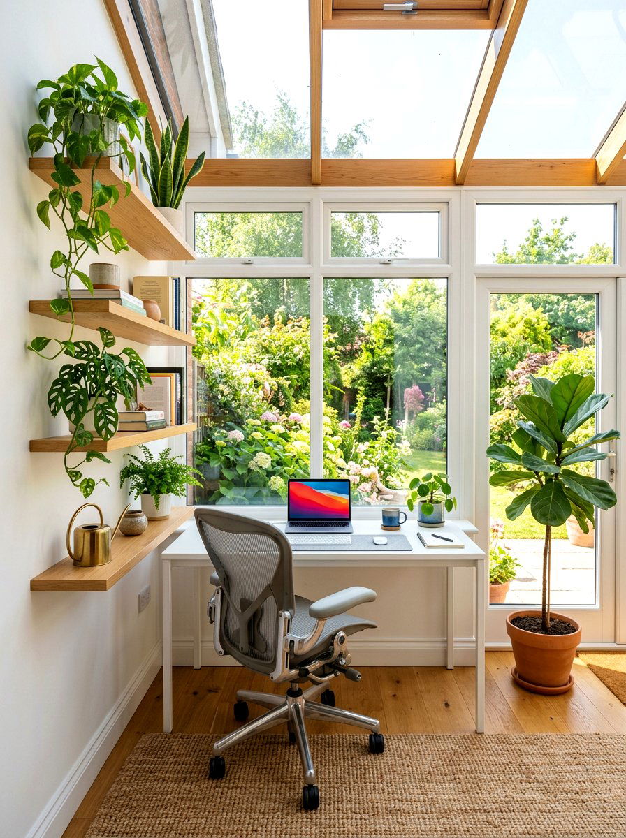 Small Sunroom Home Office - 30 small sunroom ideas