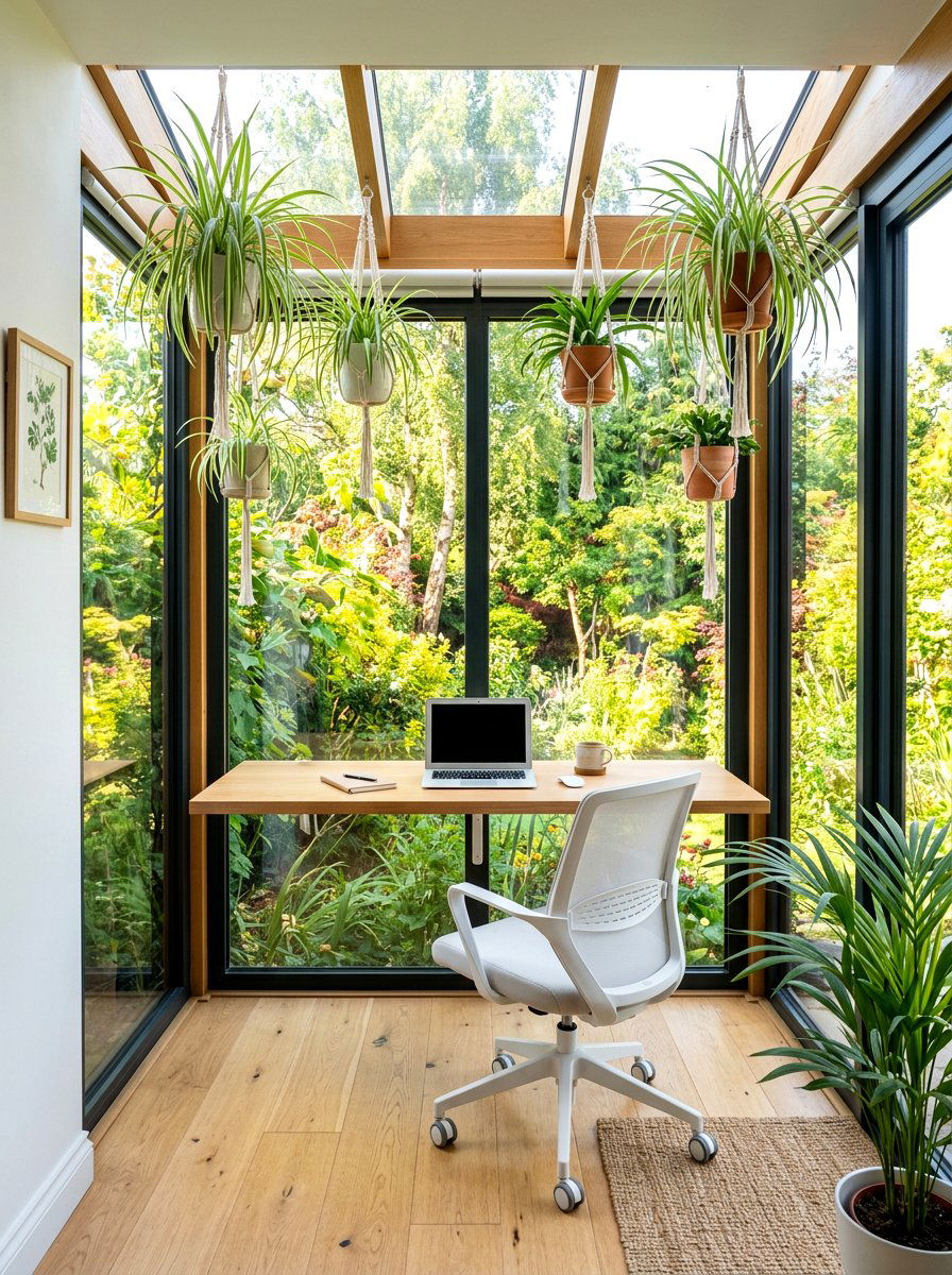 Small Sunroom Office - 30 sunroom office ideas