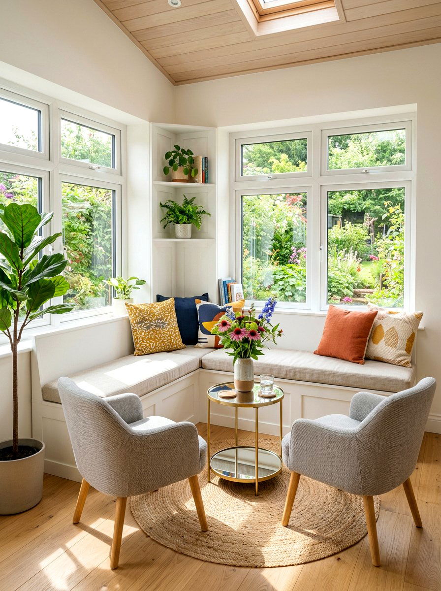 Small Sunroom Seating - 30 bright sunroom ideas