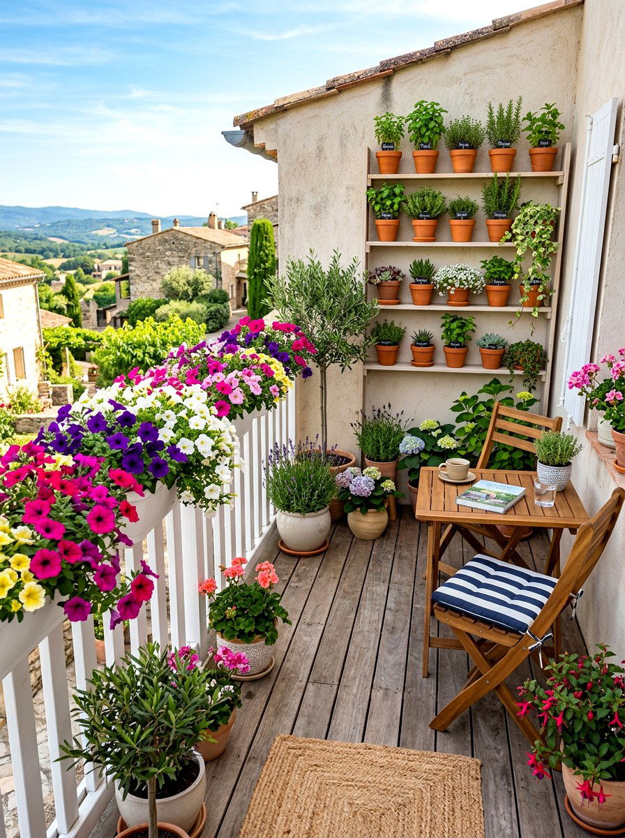 Small Terrace Garden - 30 rooftop garden ideas
