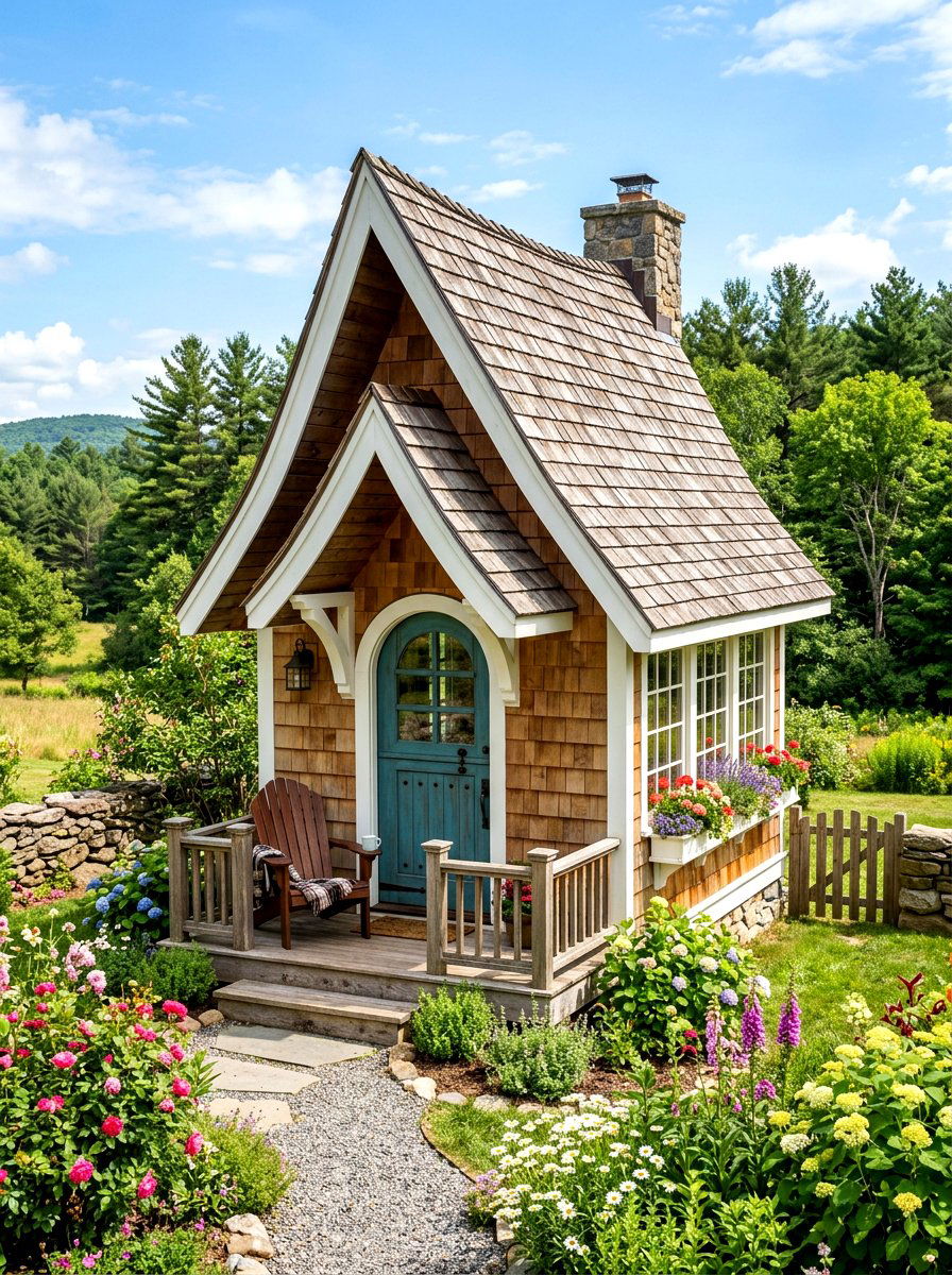 Small Tiny Cottage - 30 storybook cottage exterior ideas
