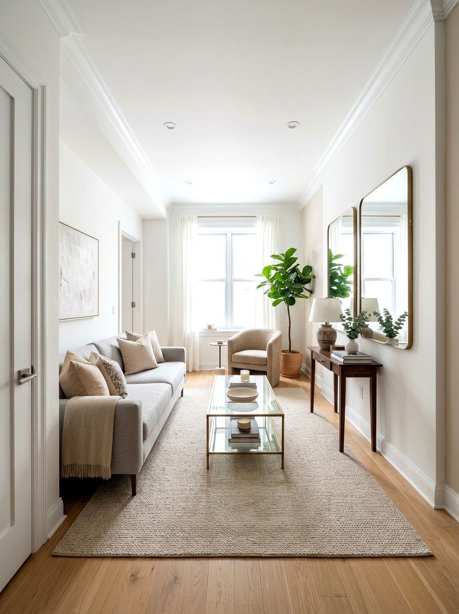 Small Transitional Living Room - 30 transitional living room ideas