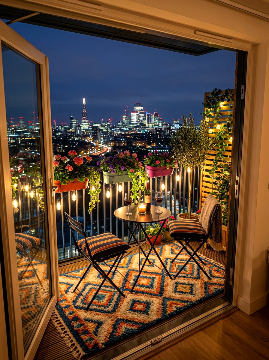 Small Urban Balcony - 30 alfresco birthday party ideas