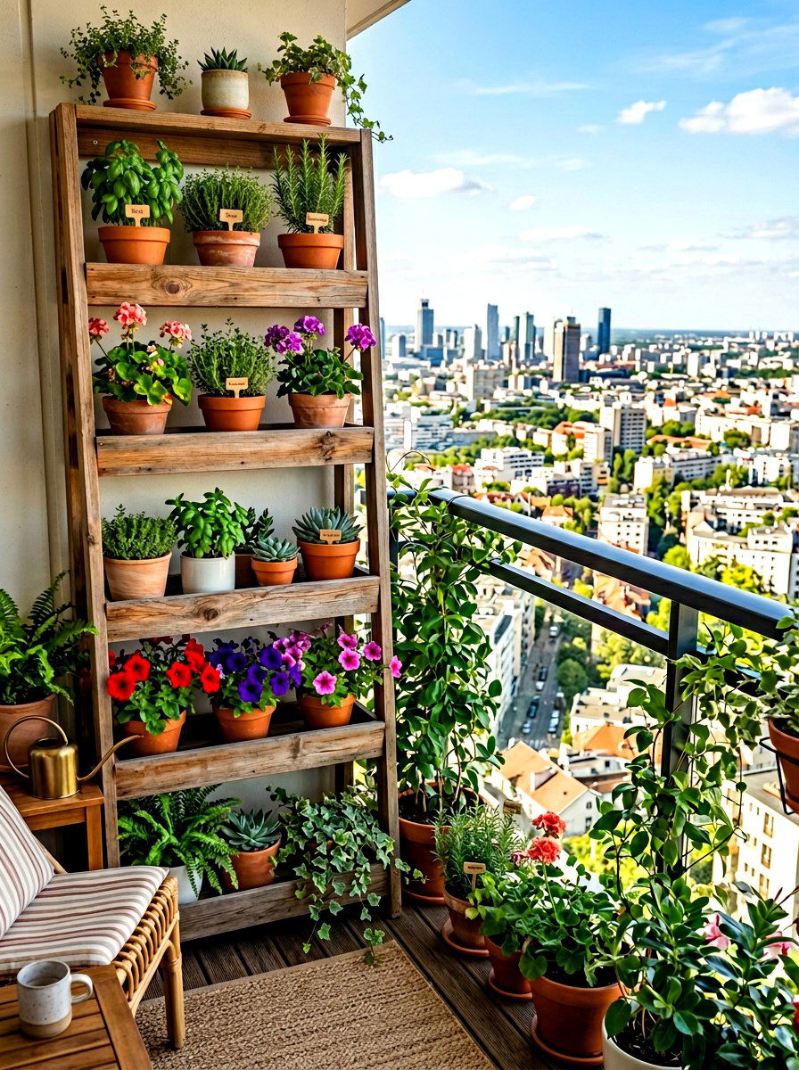 Small Vertical Wood Rack - 30 wood storage shed ideas