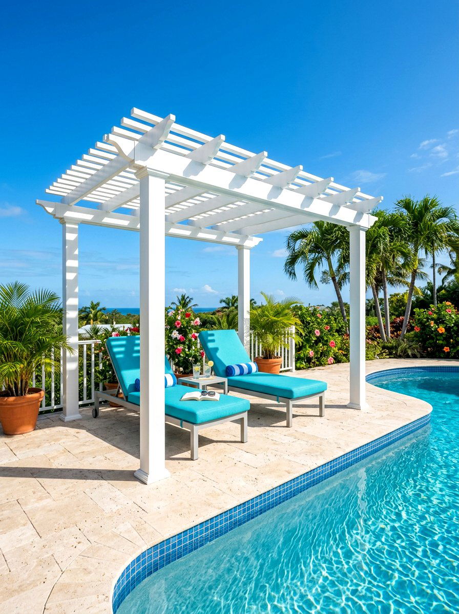 Small Vinyl Pergola For Pool Side - 30 small pergola ideas