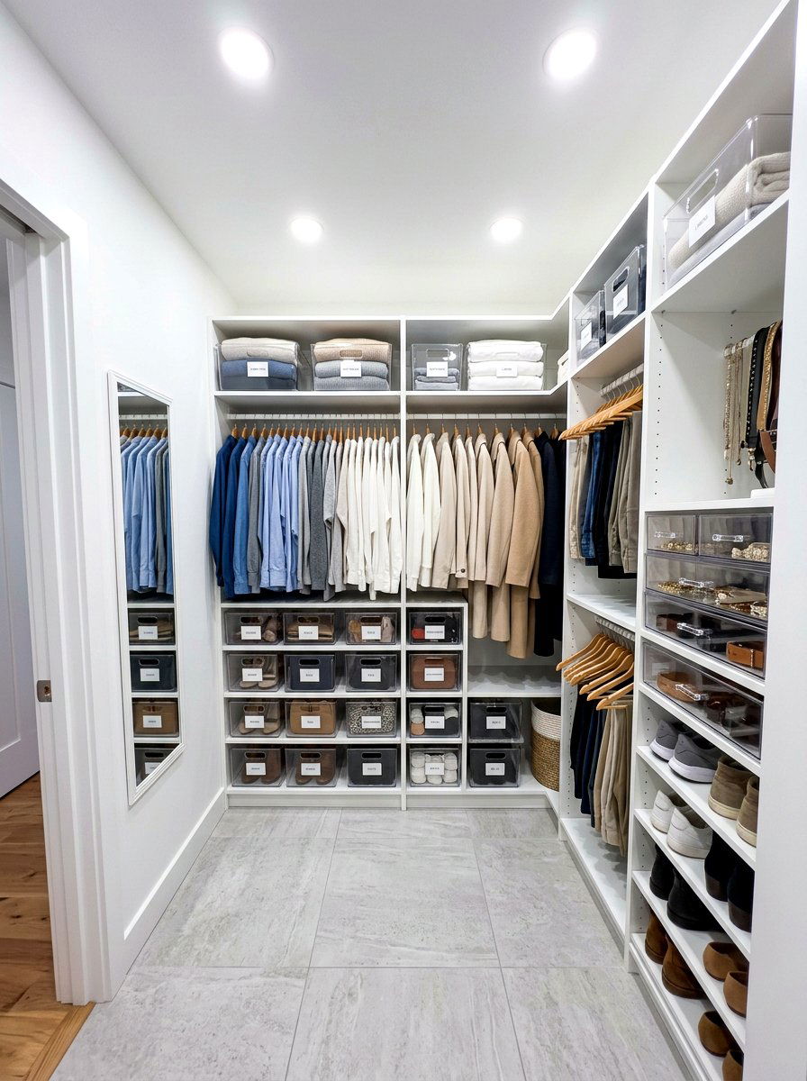 Small Walk In Closet - 30 walk in closet ideas
