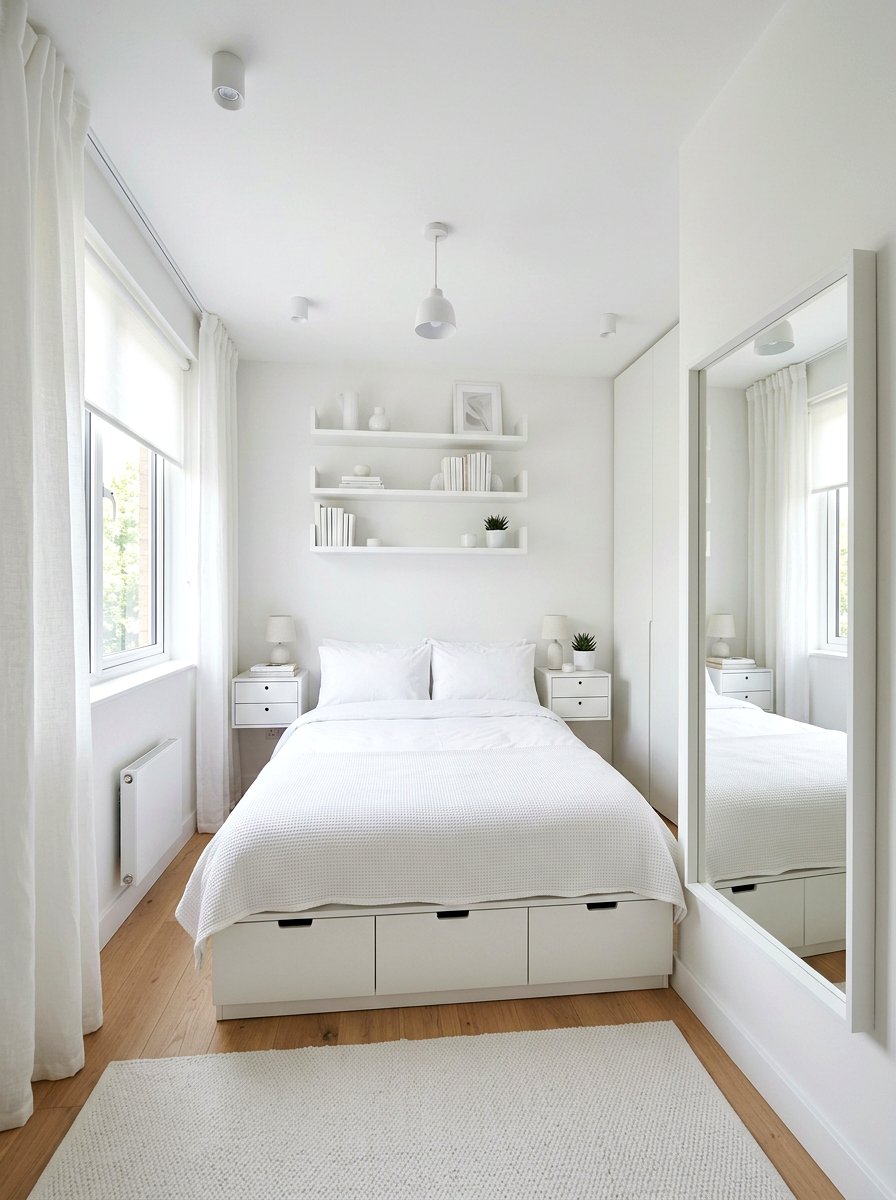 Small White Bedroom - 30 white bedroom ideas