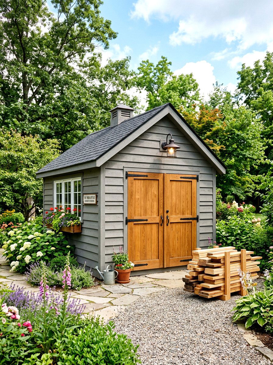 Small Workshop Shed - 30 farmhouse shed ideas