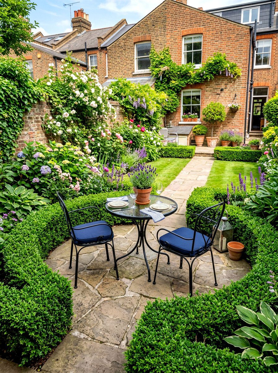 Small Yard Boxwood Layout - 30 boxwood garden ideas