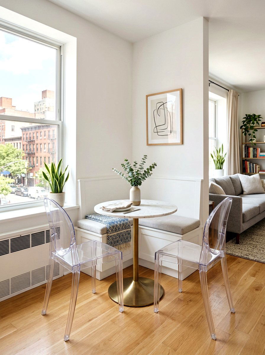 Small apartment dining nook - 30 banquette seating ideas