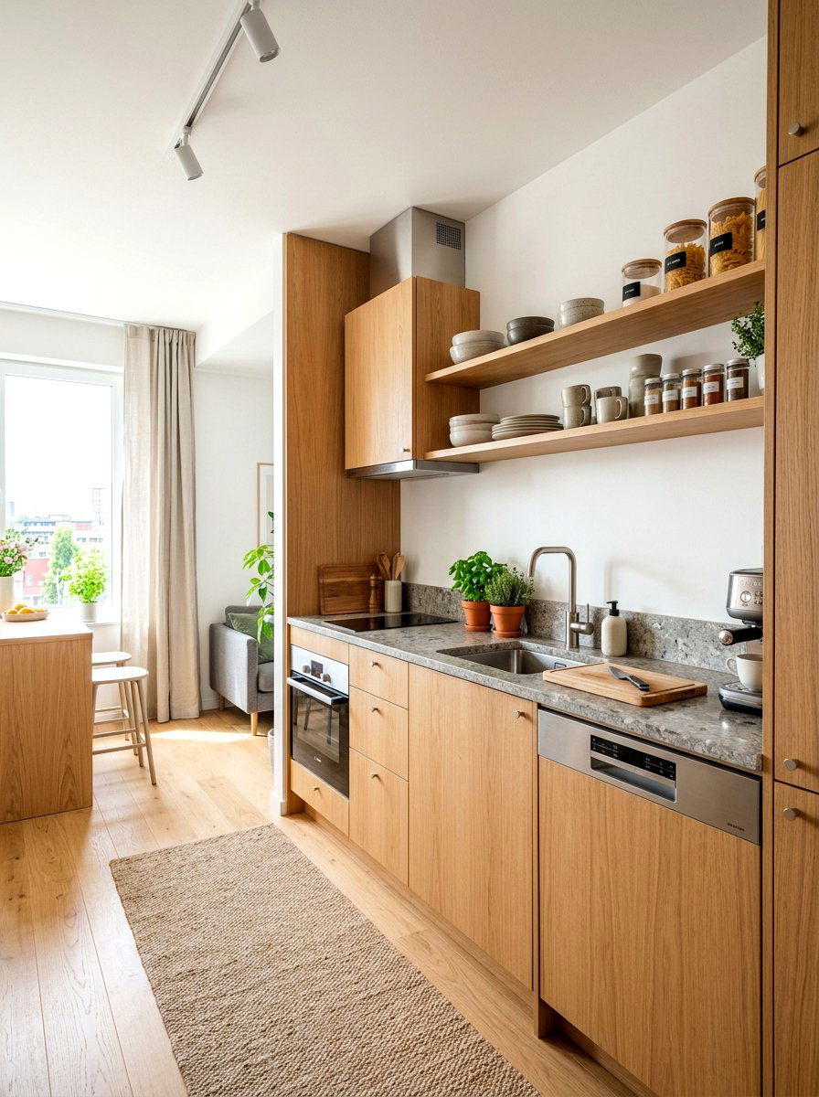 Small apartment kitchen - 30 wabi sabi kitchen ideas