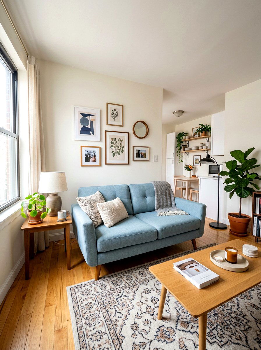 Small apartment sofa styles - 30 small living room ideas