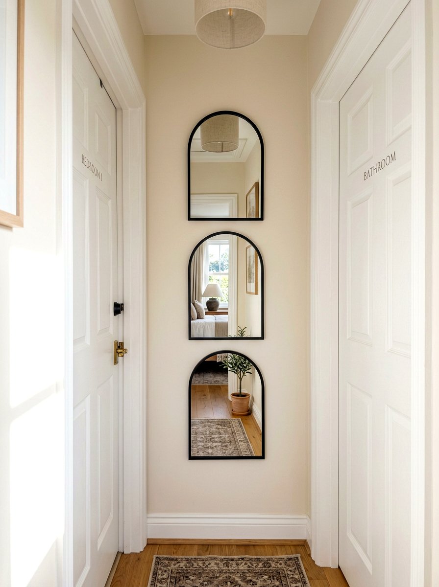 Small arched mirror wall decor - 30 arched mirror decor ideas