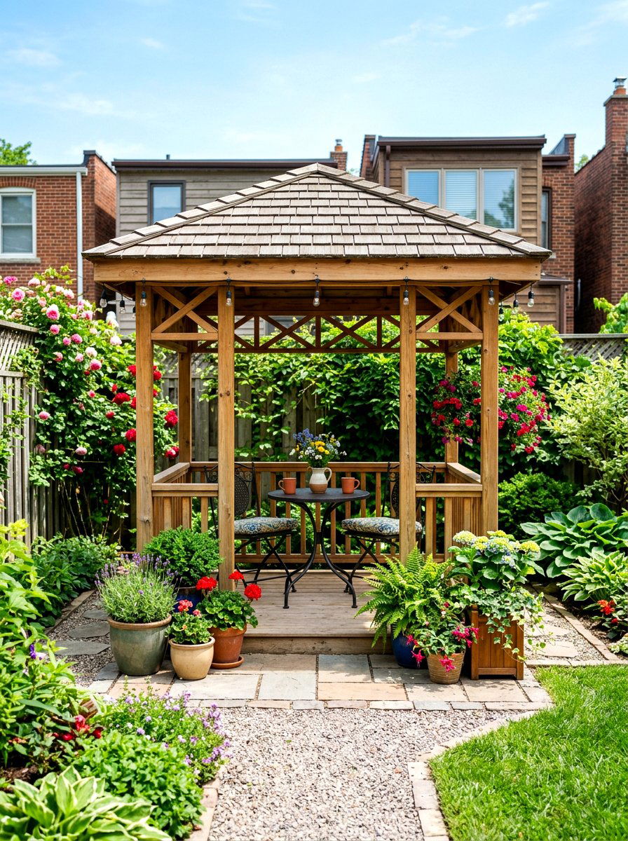 Small backyard gazebo - 30 backyard gazebo ideas
