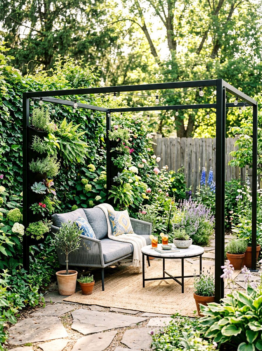 Small backyard pergola - 30 pergola lounge area ideas