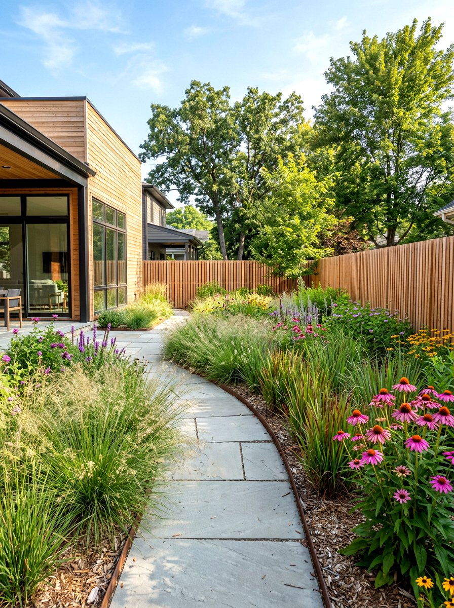 Small backyard prairie - 30 prairie garden ideas