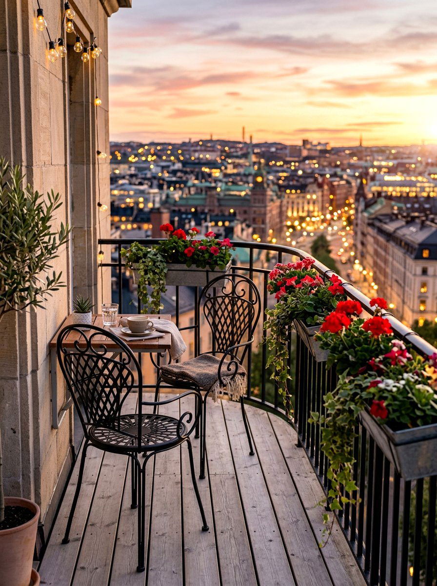 Small balcony bistro chair - 30 bistro chair patio ideas