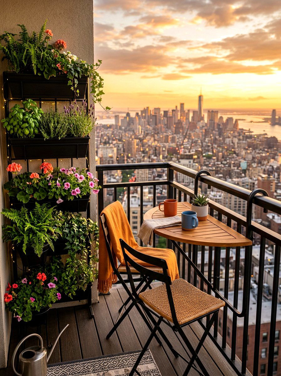 Small balcony dining set - 30 outdoor dining furniture ideas