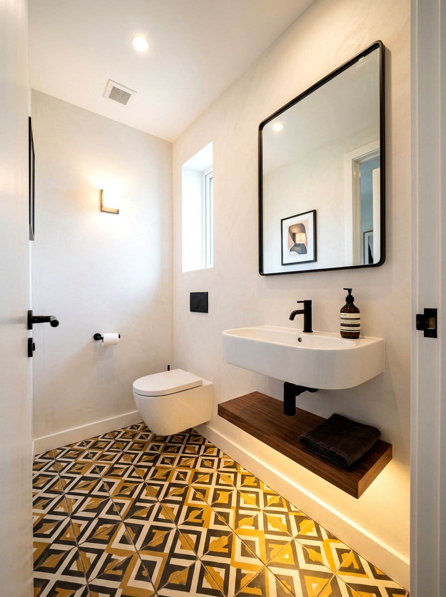 Small bathroom accent lighting - 30 toe kick bathroom lighting ideas