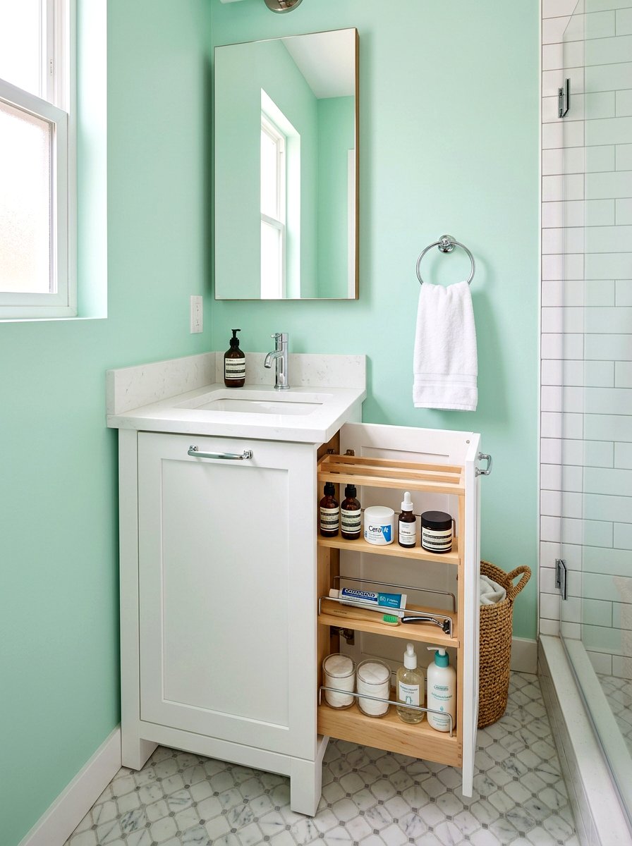 Small bathroom cabinet storage - 30 organizing bathroom cabinets ideas