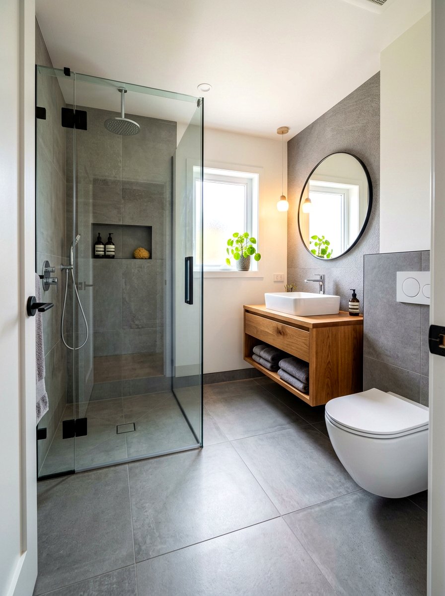 Small bathroom layout shower - 30 small room layout ideas