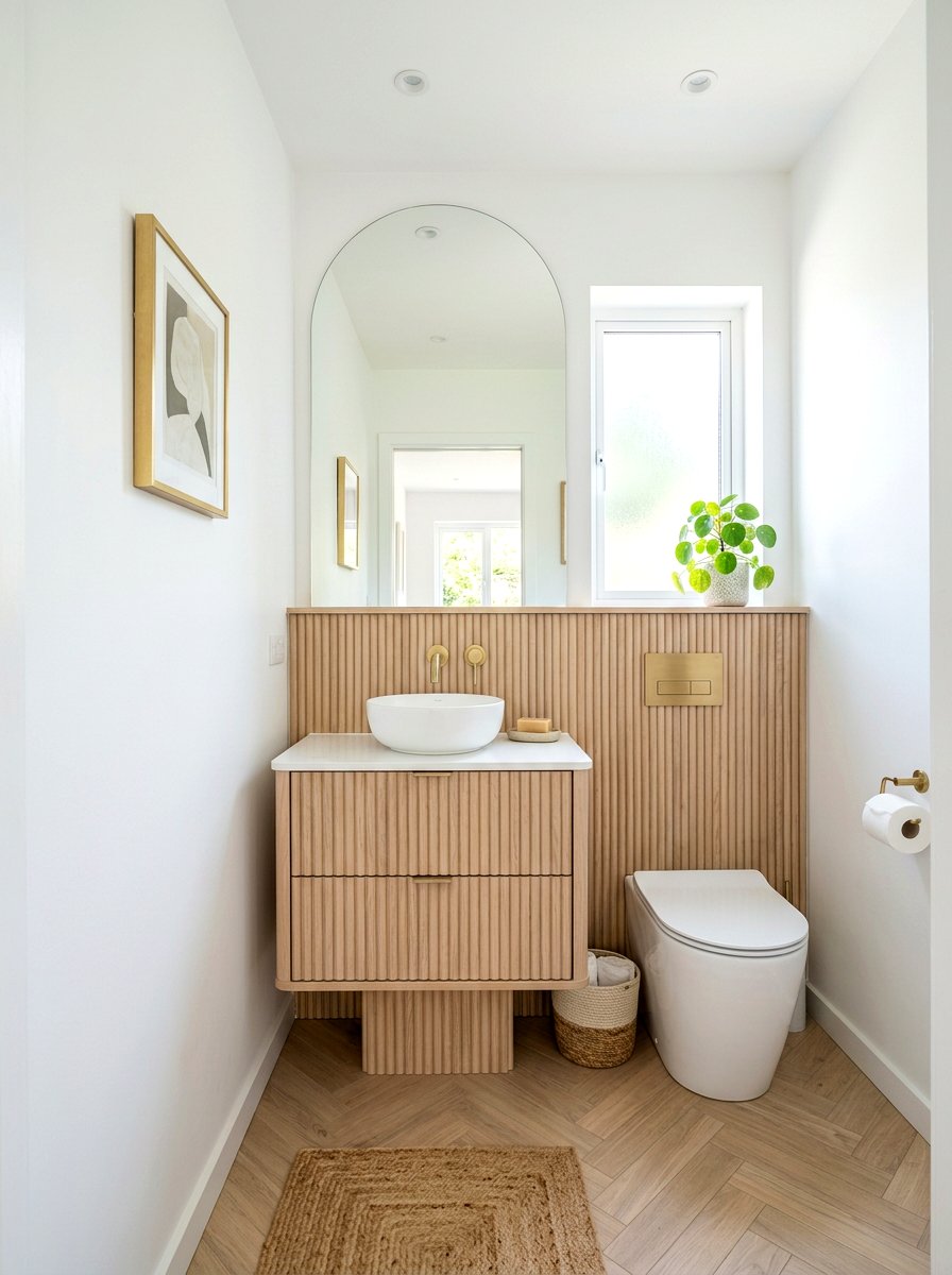 Small bathroom reeded vanity - 30 reeded vanity bathroom ideas