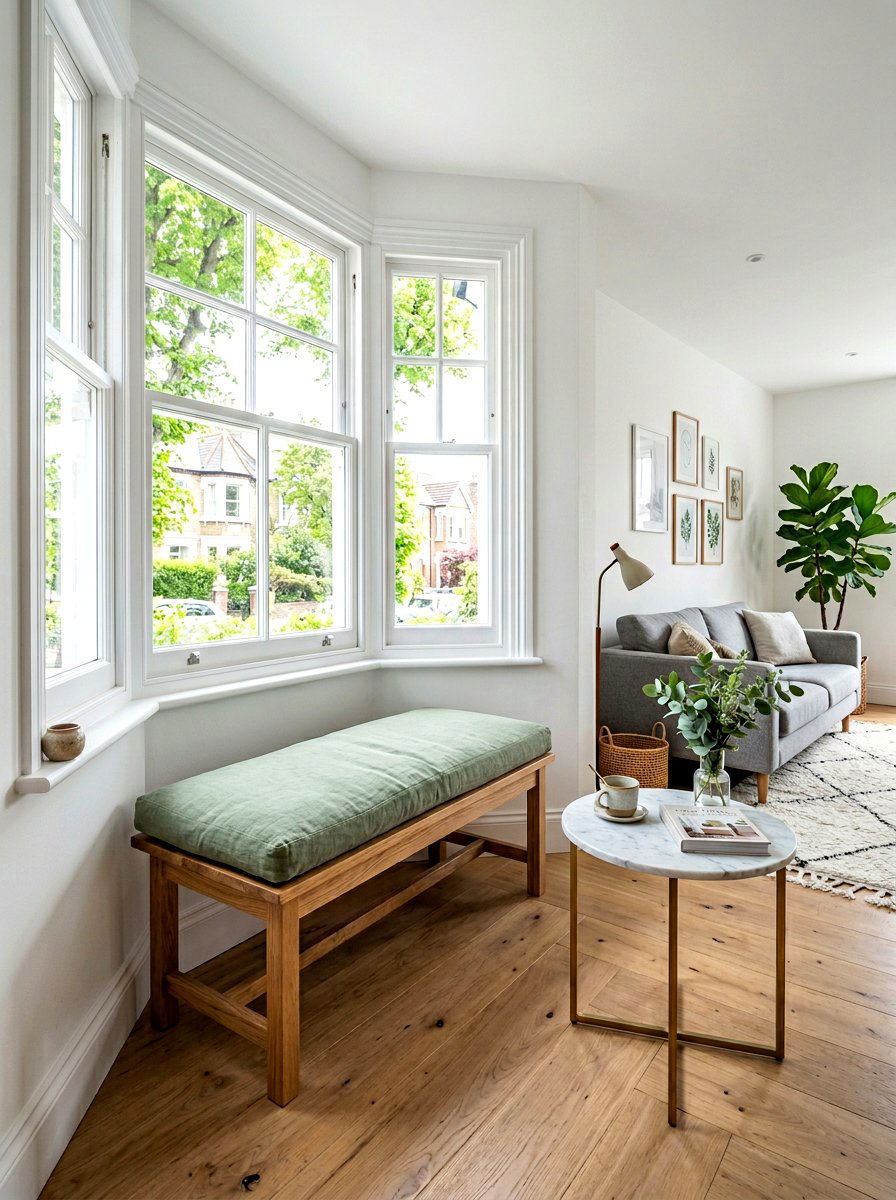 Small bay window seat living room - 30 bay window seating living room ideas