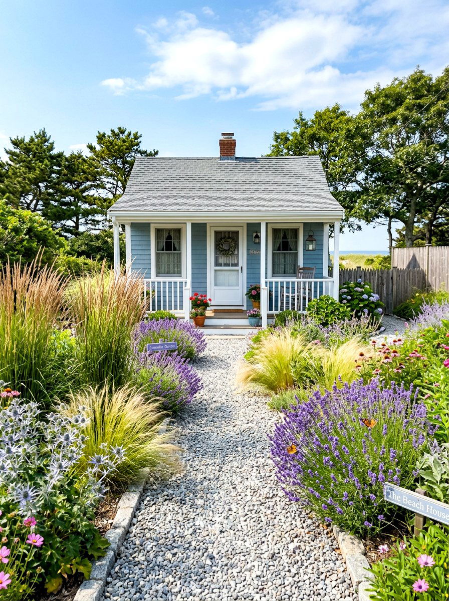 Small beach cottage garden - 30 beach cottage exterior ideas