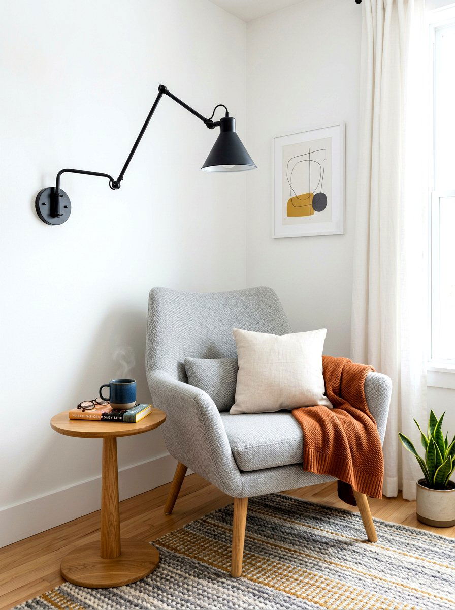 Small bedroom reading chair - 30 bedroom reading corner ideas