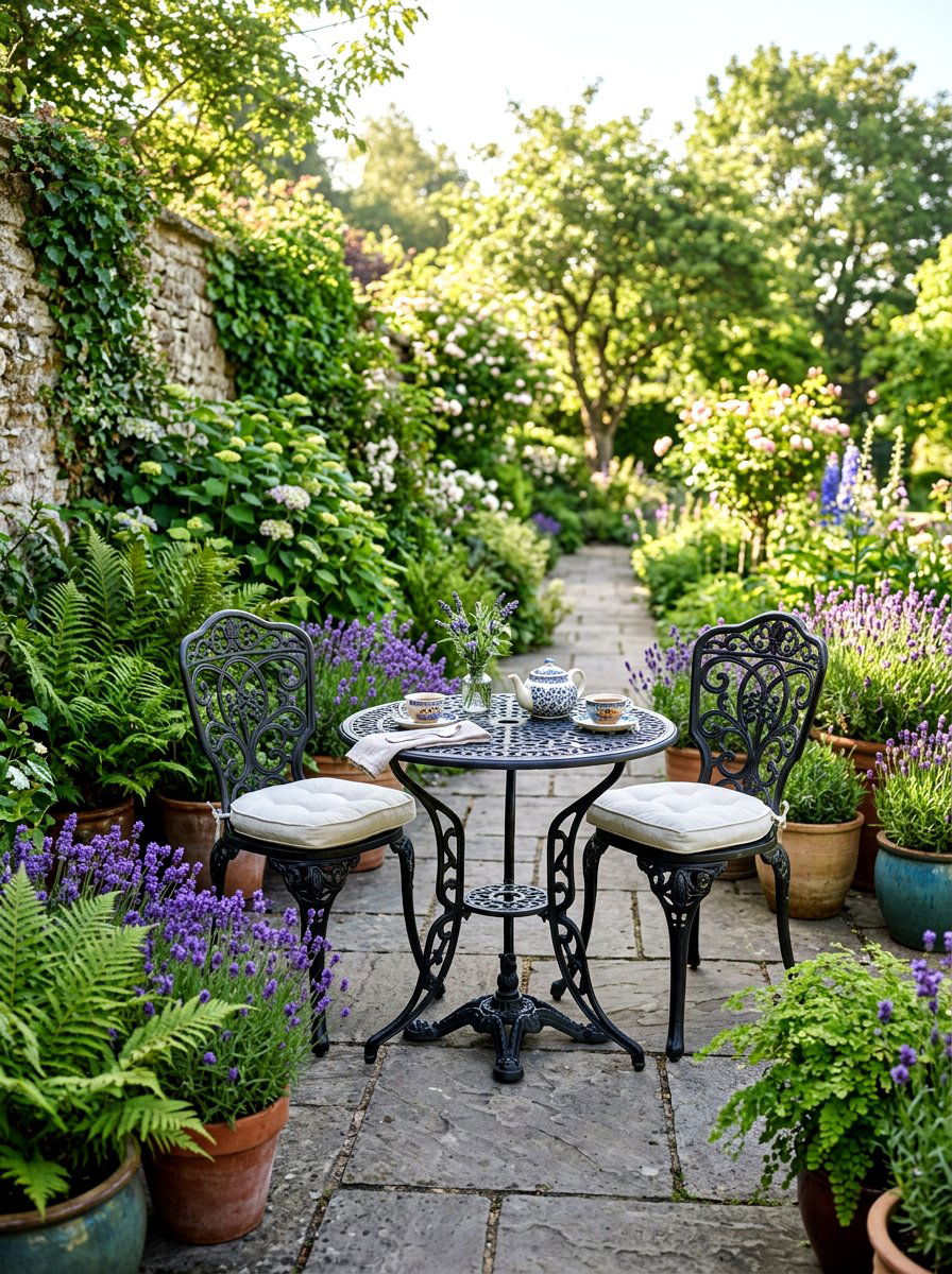 Small bistro set patio - 30 patio breakfast area ideas