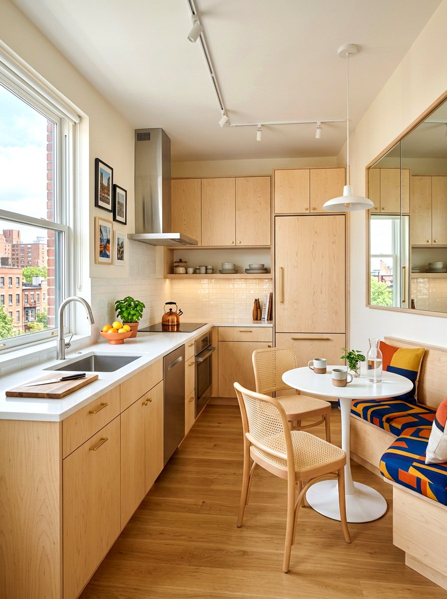 Small blonde wood kitchen - 30 blonde wood kitchen ideas