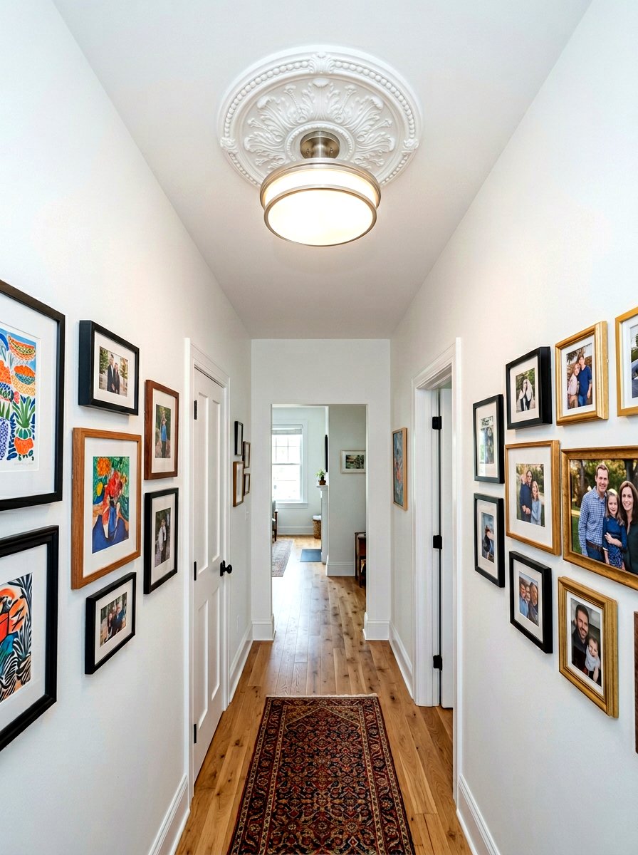 Small ceiling medallion - 30 ceiling medallion ideas