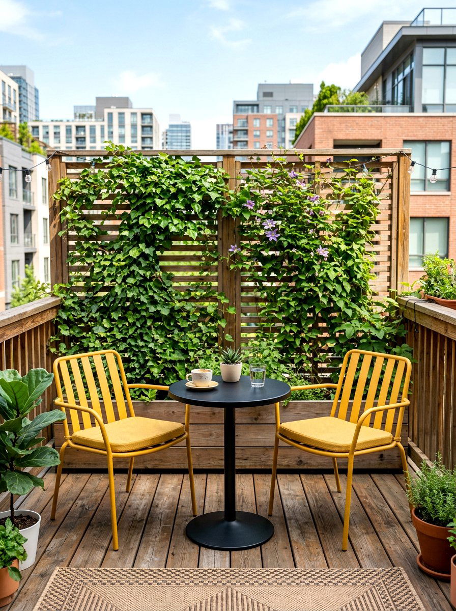 Small conversation set - 30 deck lounge furniture ideas