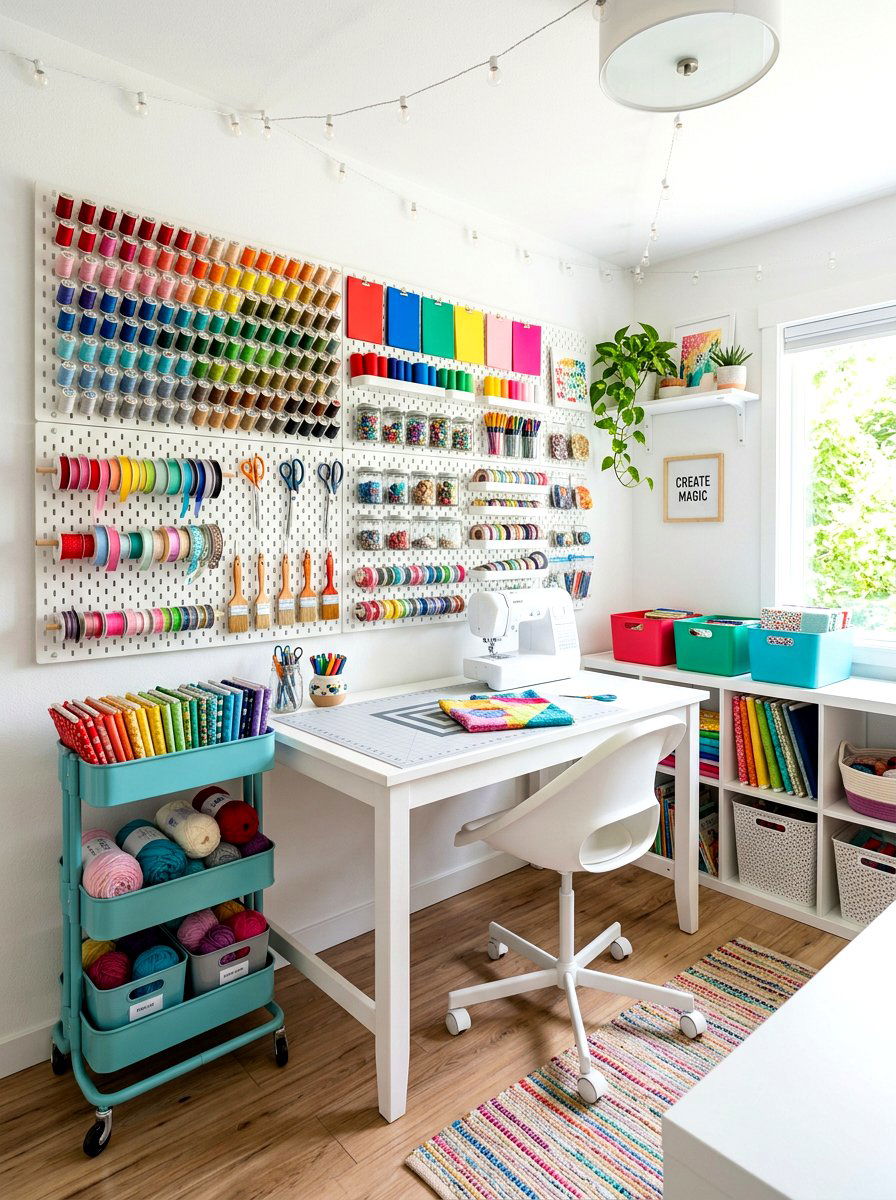 Small craft room layout - 30 small room layout ideas