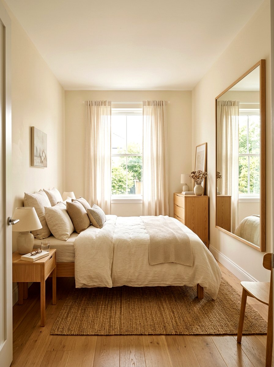 Small cream bedroom - 30 cream bedroom ideas