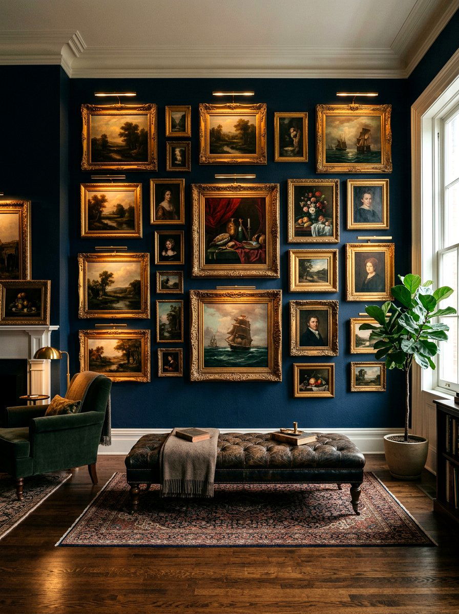 Small dark office - 30 moody office ideas