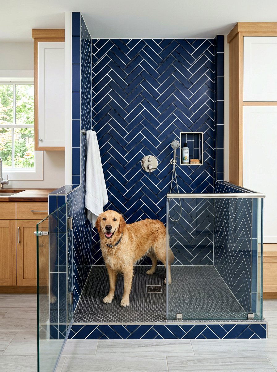 Small dog wash station - 30 dog washing station ideas