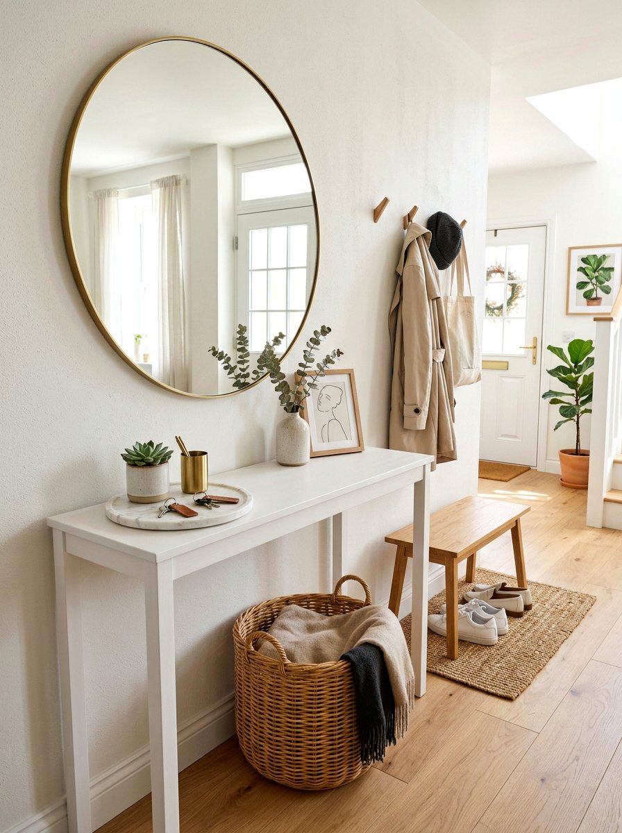 Small entryway drop zone - 30 drop zone shelf ideas