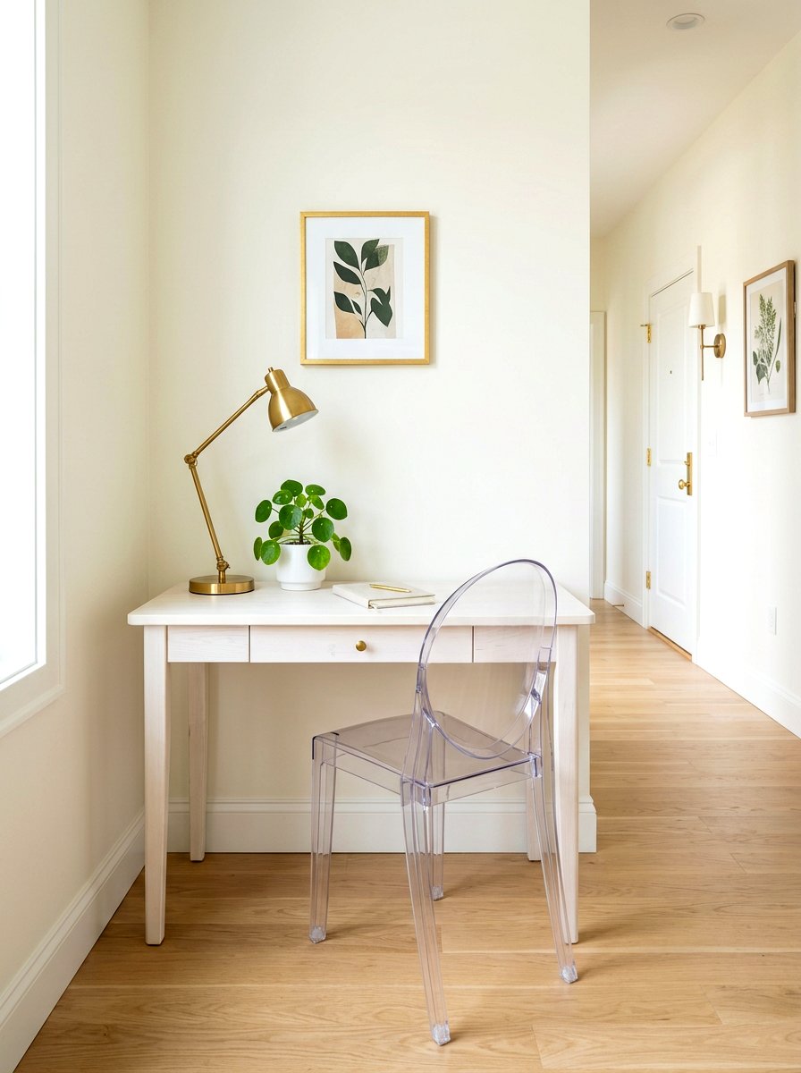 Small hallway desk setup - 30 hallway office nook ideas