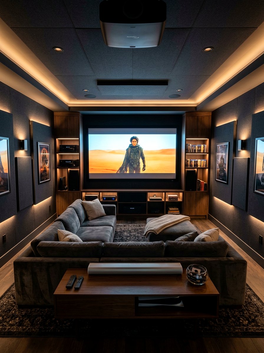 Small home theater layout - 30 small room layout ideas