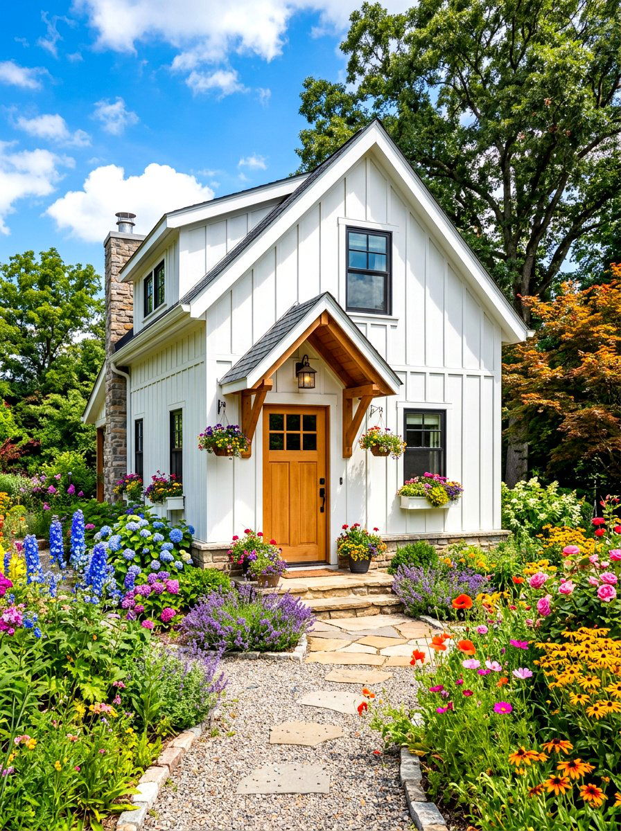 Small house board and batten ideas - 30 board and batten exterior trim ideas