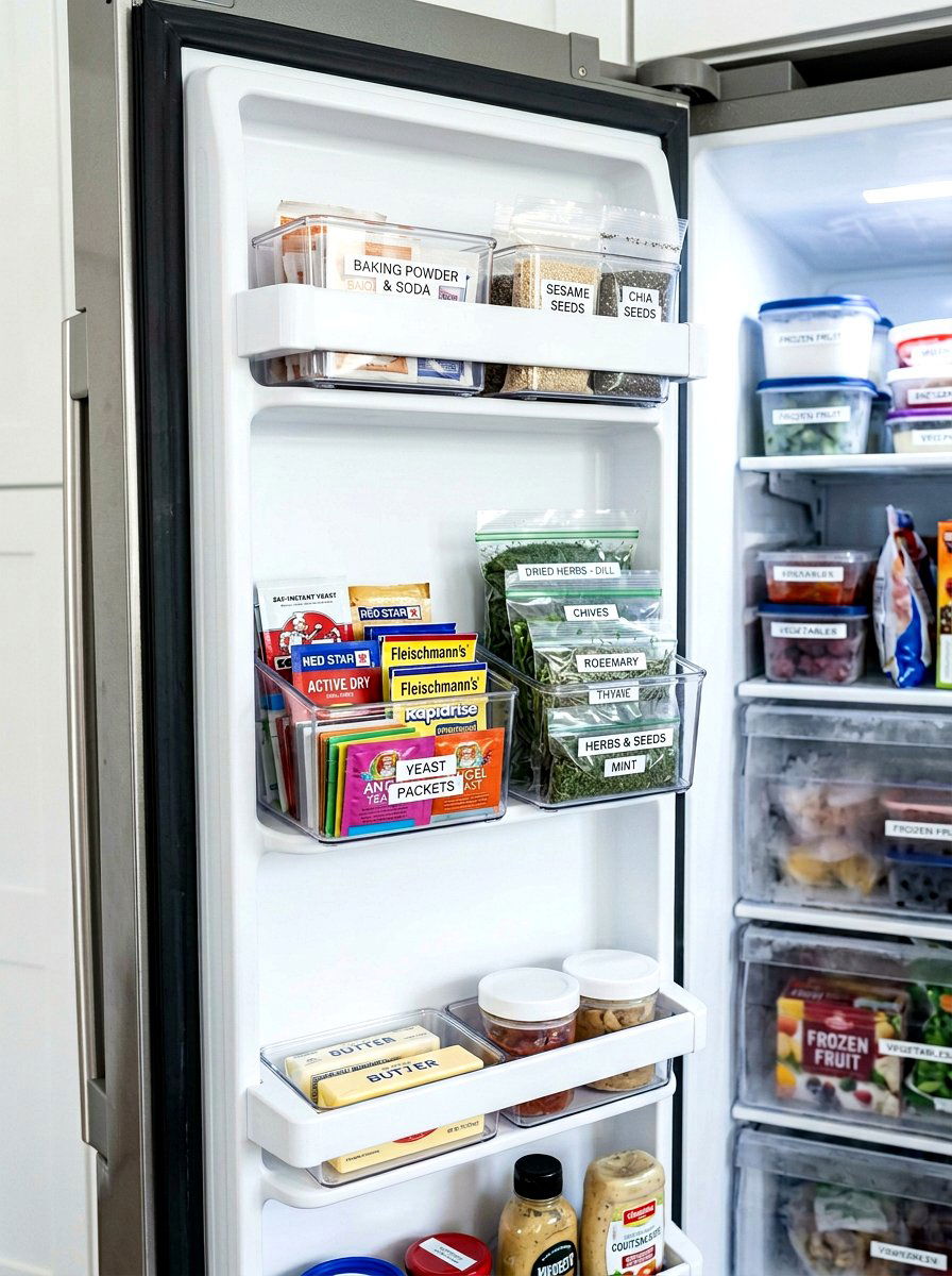 Small item freezer organization bins - 30 freezer organization ideas