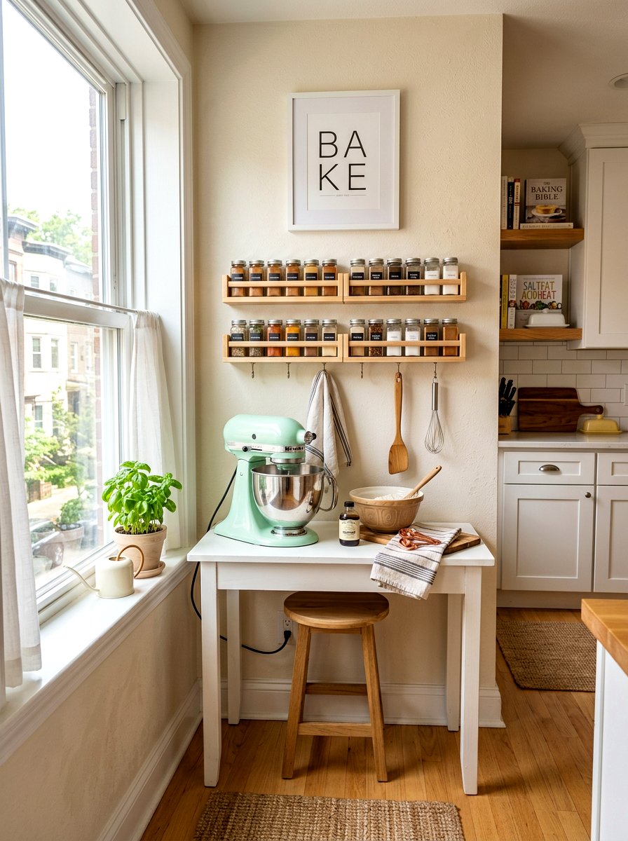 Small kitchen baking nook - 30 baking corner ideas