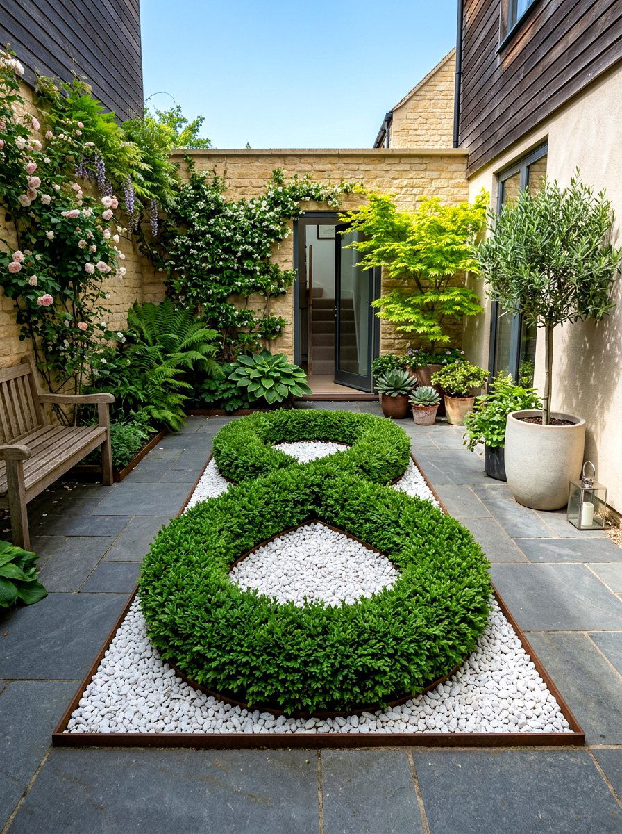 Small knot garden - 30 knot garden ideas