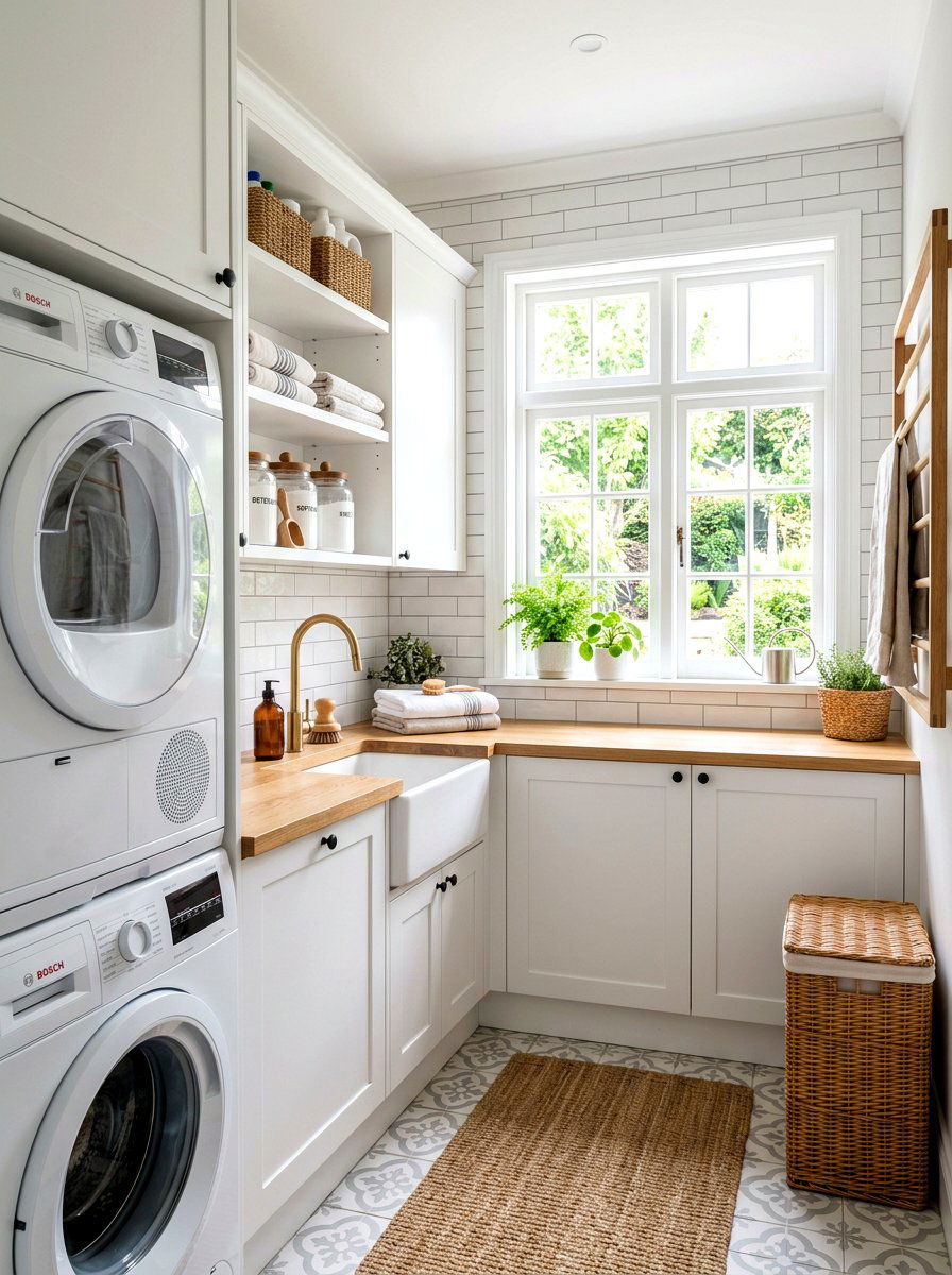 Small laundry room layout - 30 modern laundry room ideas