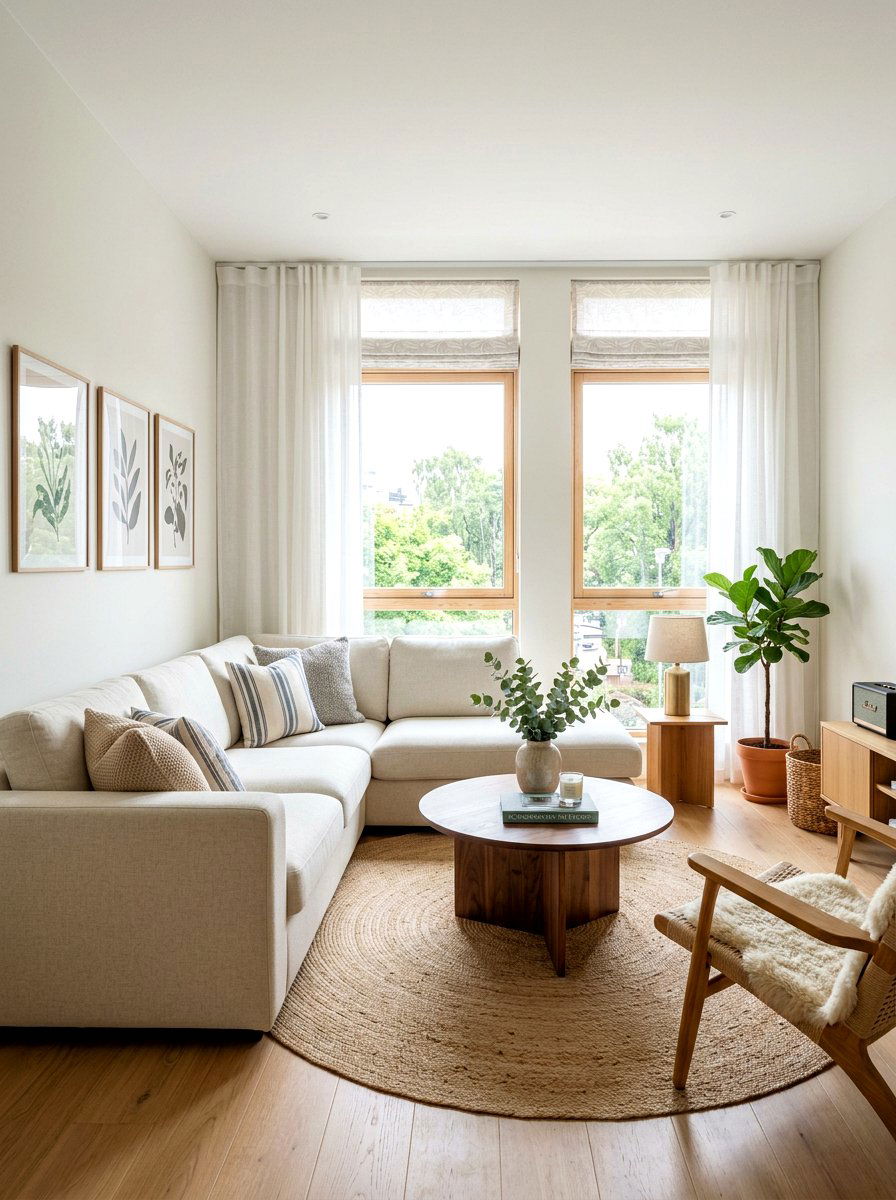 Small living room layout sectional - 30 small room layout ideas